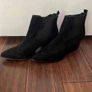 Qupid black booties - size 9